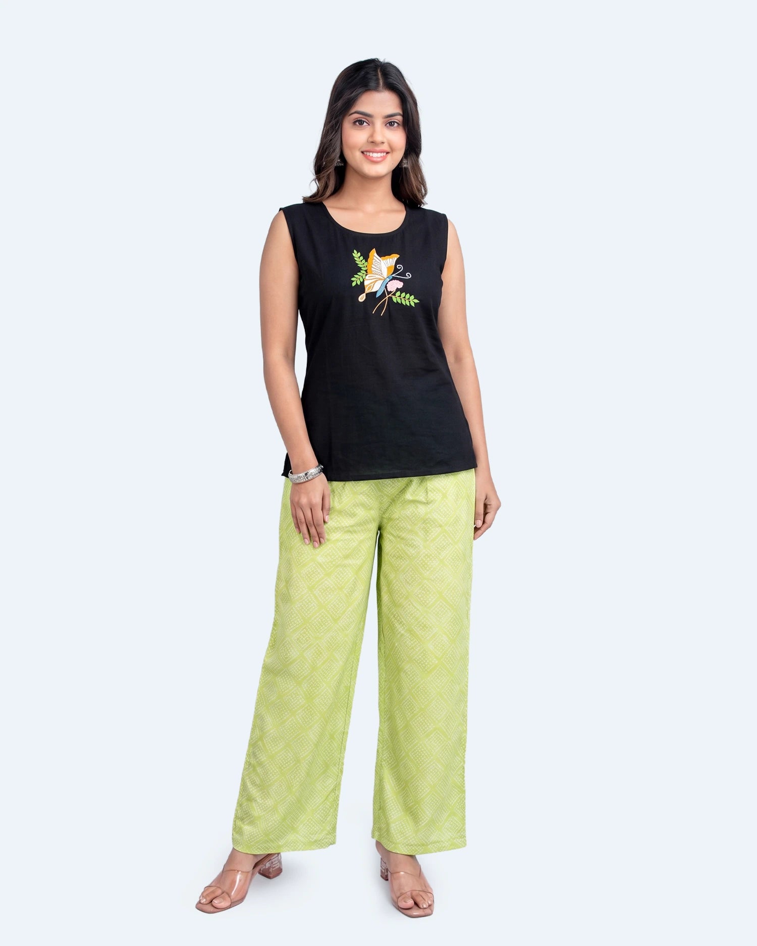 Crop Top - Nector - Black