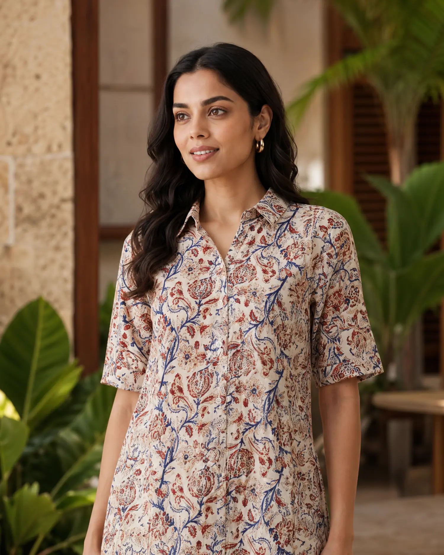 Kalamkari-White