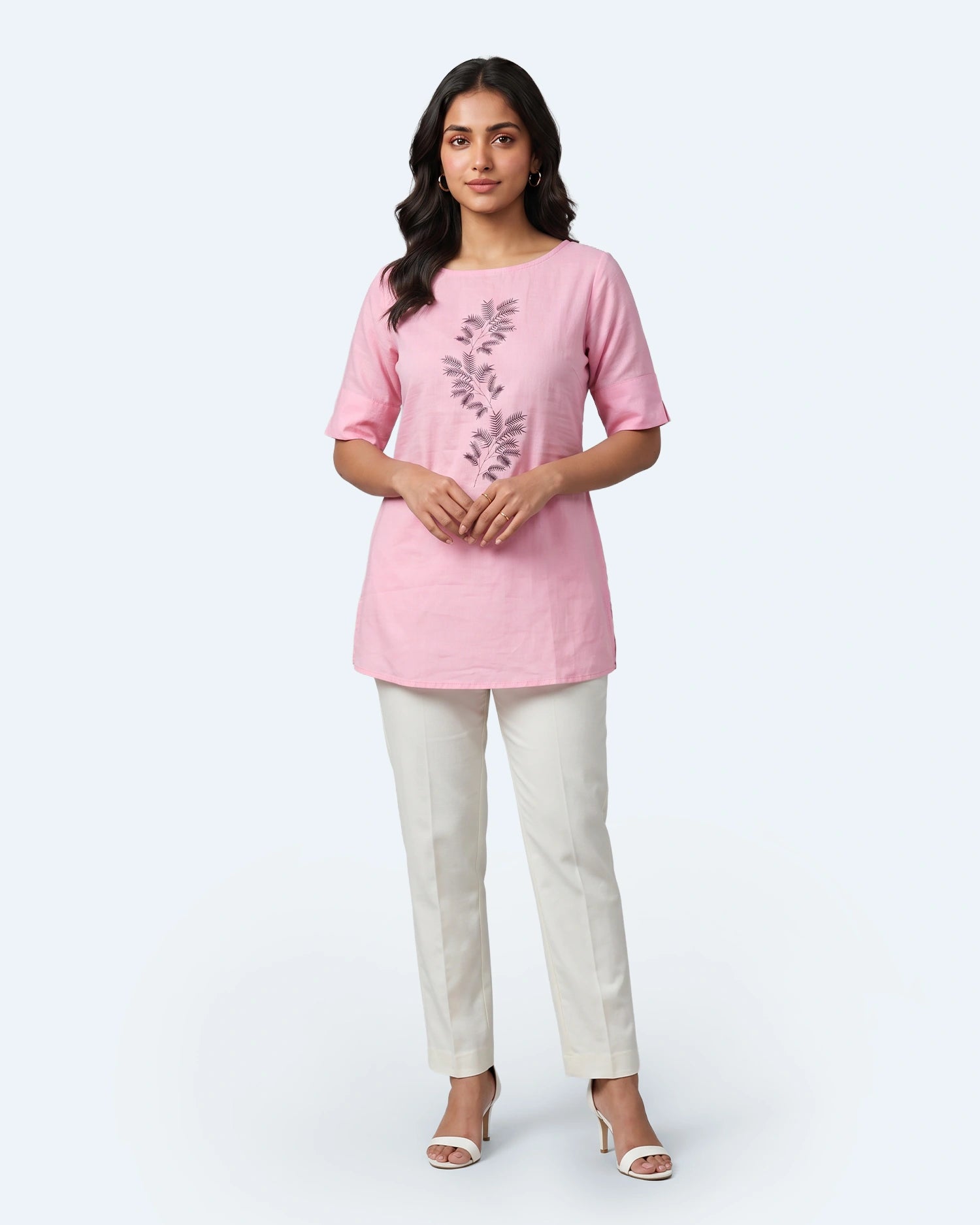 Silver Oak Elegance - Baby Pink