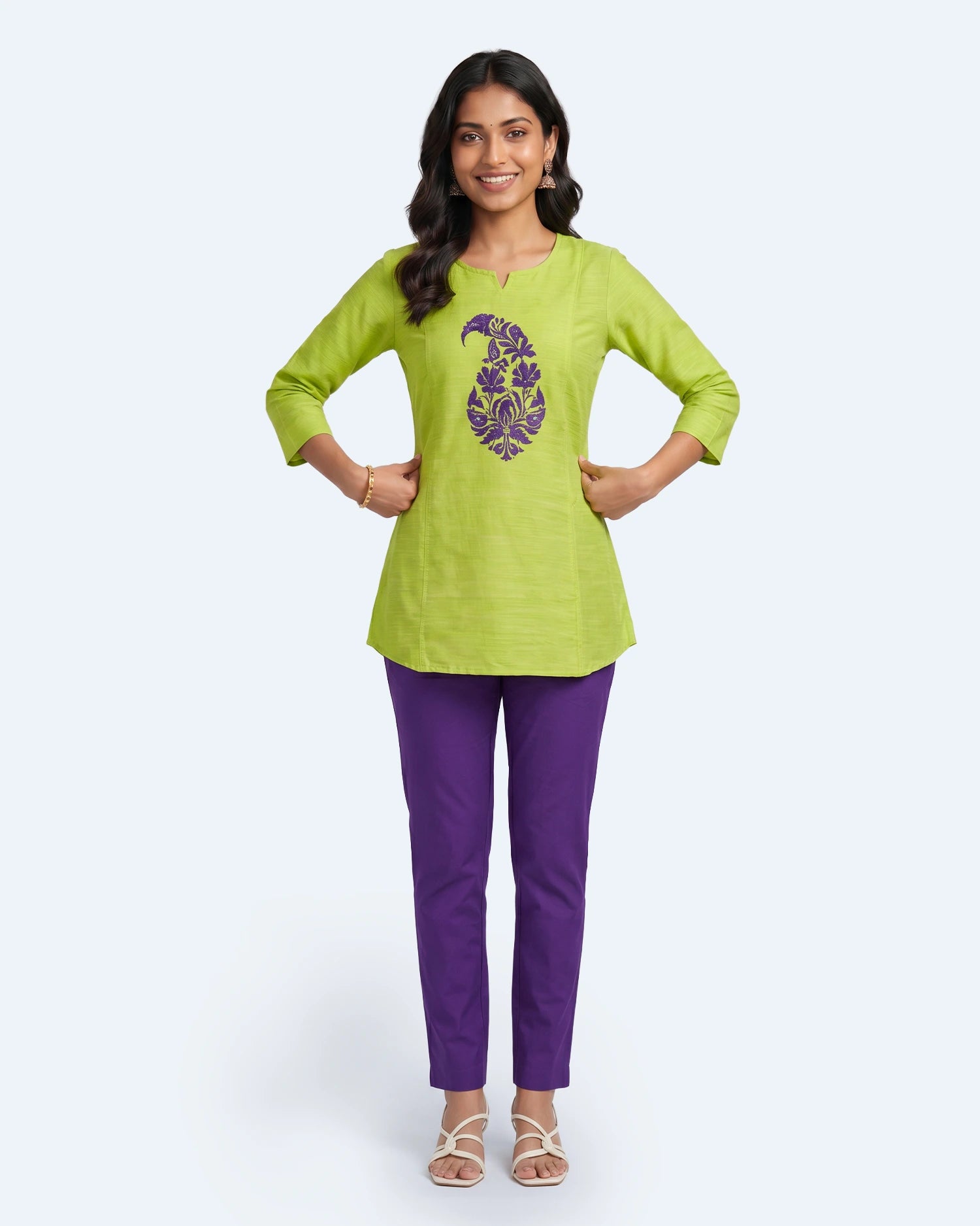 Embroiderd-VruttaRekha-(Green)