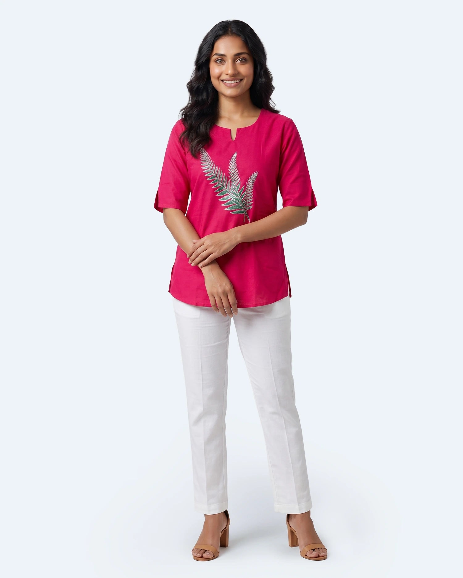 Fern Elegance - Rani Pink
