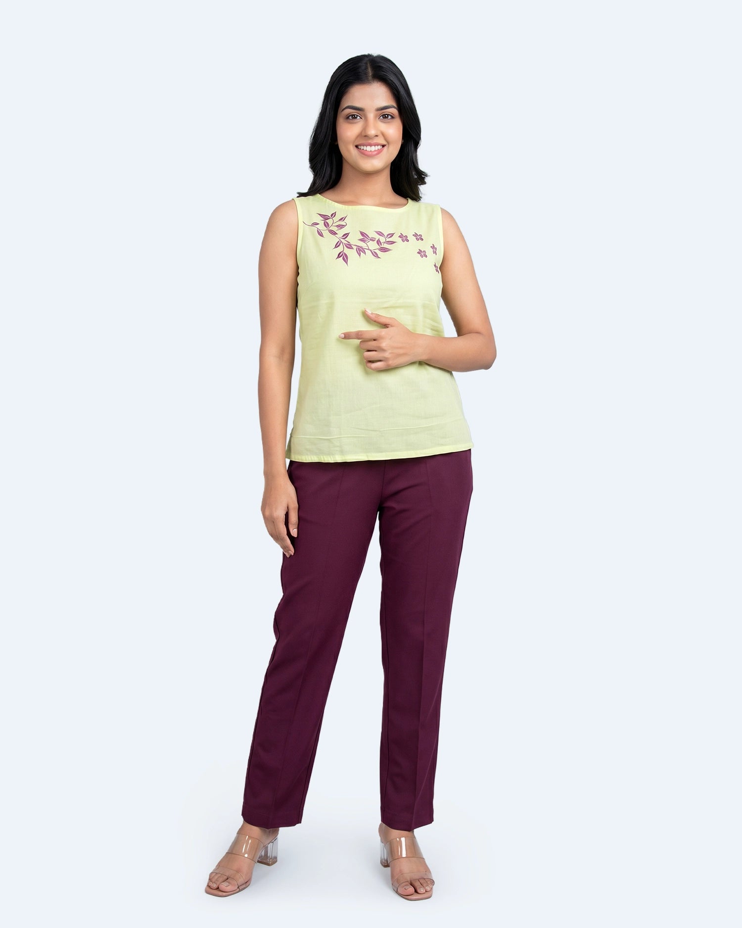 Fulwa – Soft Cotton Crop Top