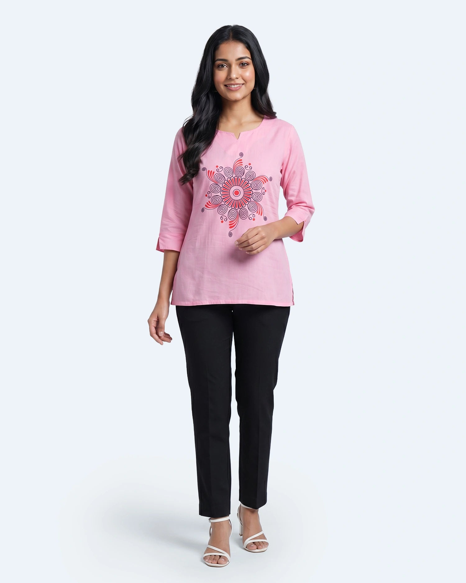 Rangoli Collection | Sanskar Bharati - Baby Pink