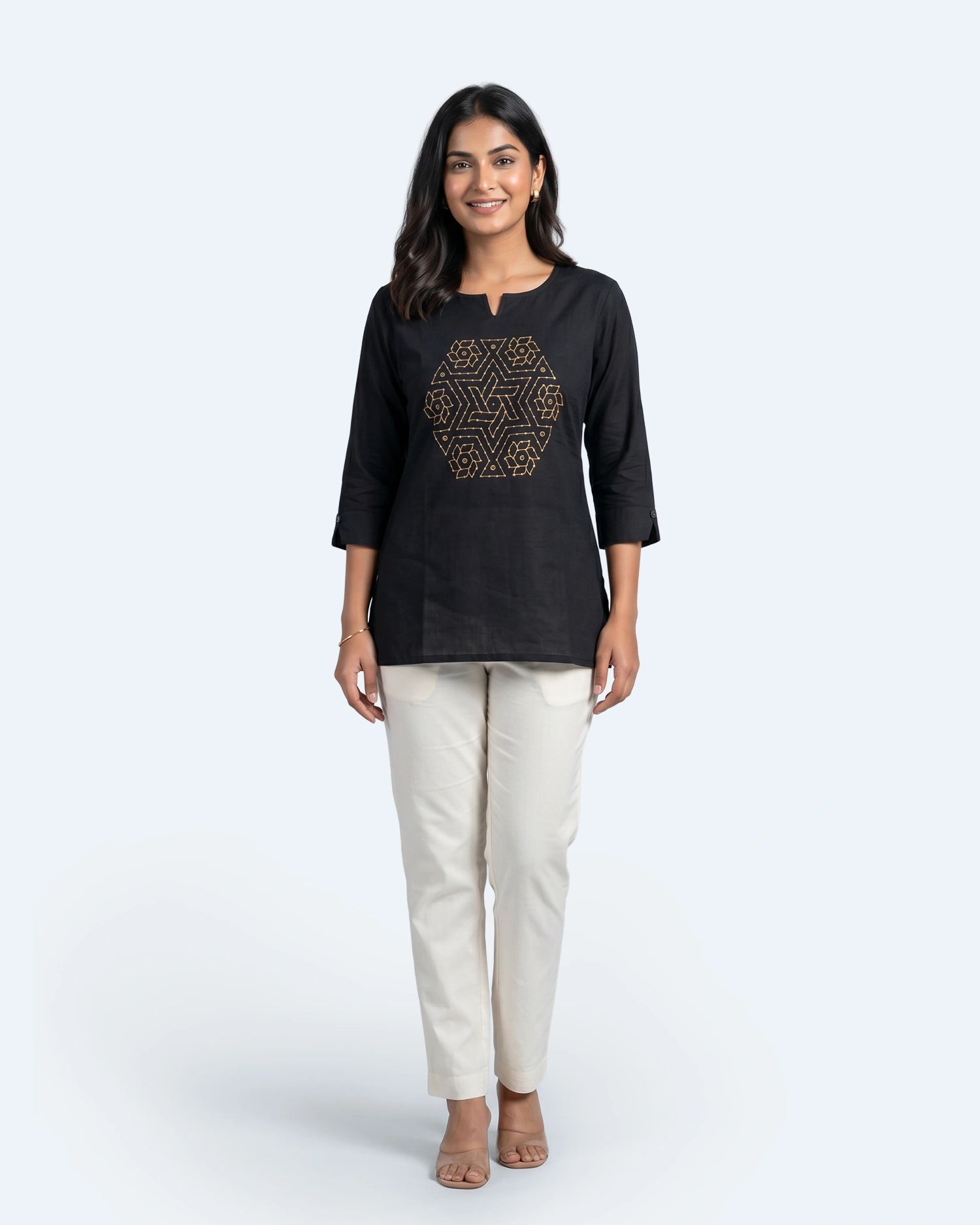Rangoli Collection | Thipkyanchi Rangoli - Black