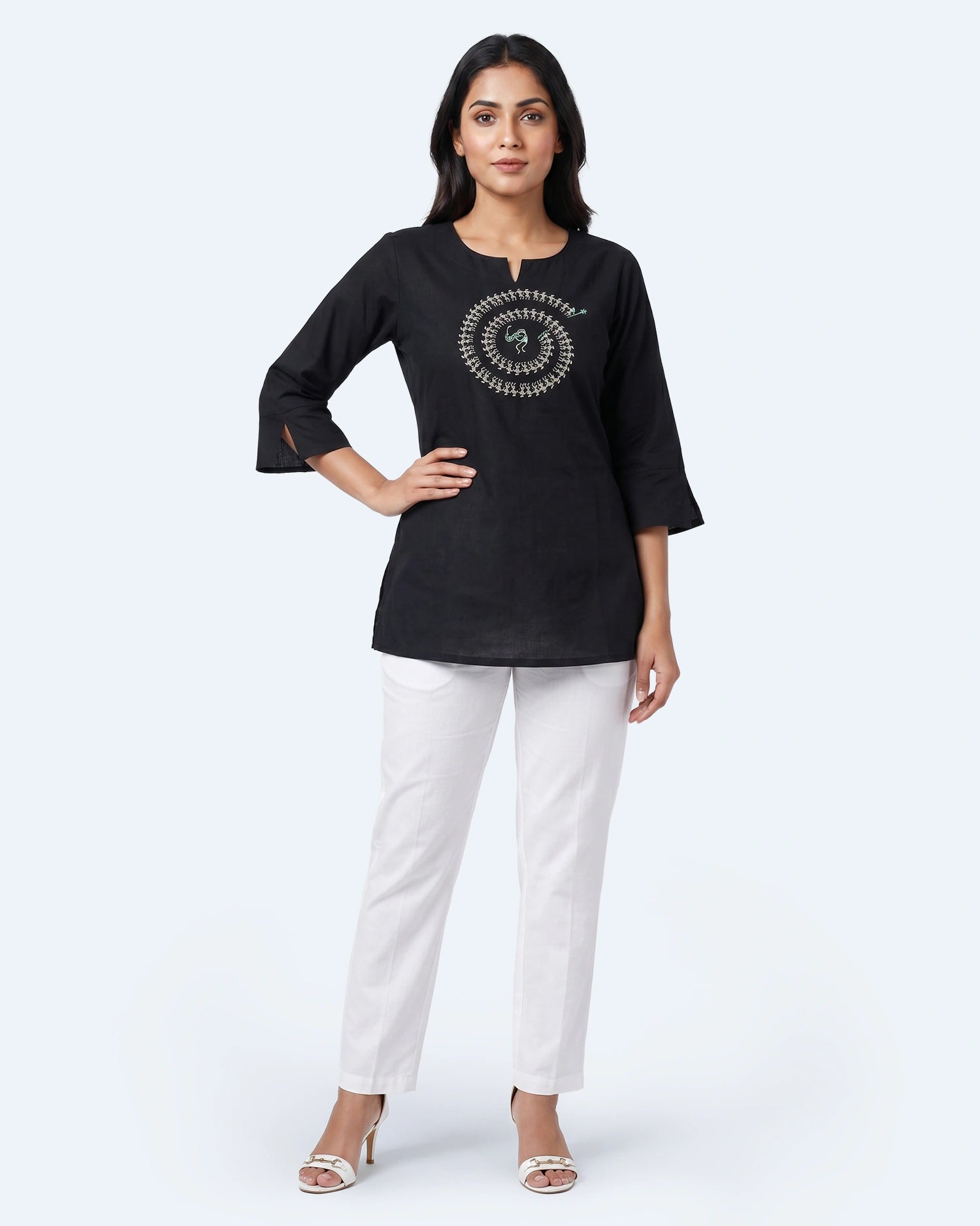 Warli | Tarpa Design - Black